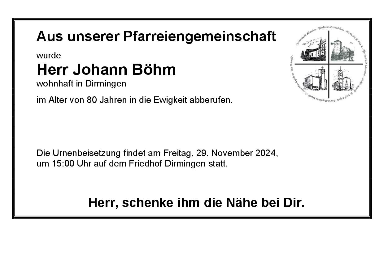 Böhm Johann