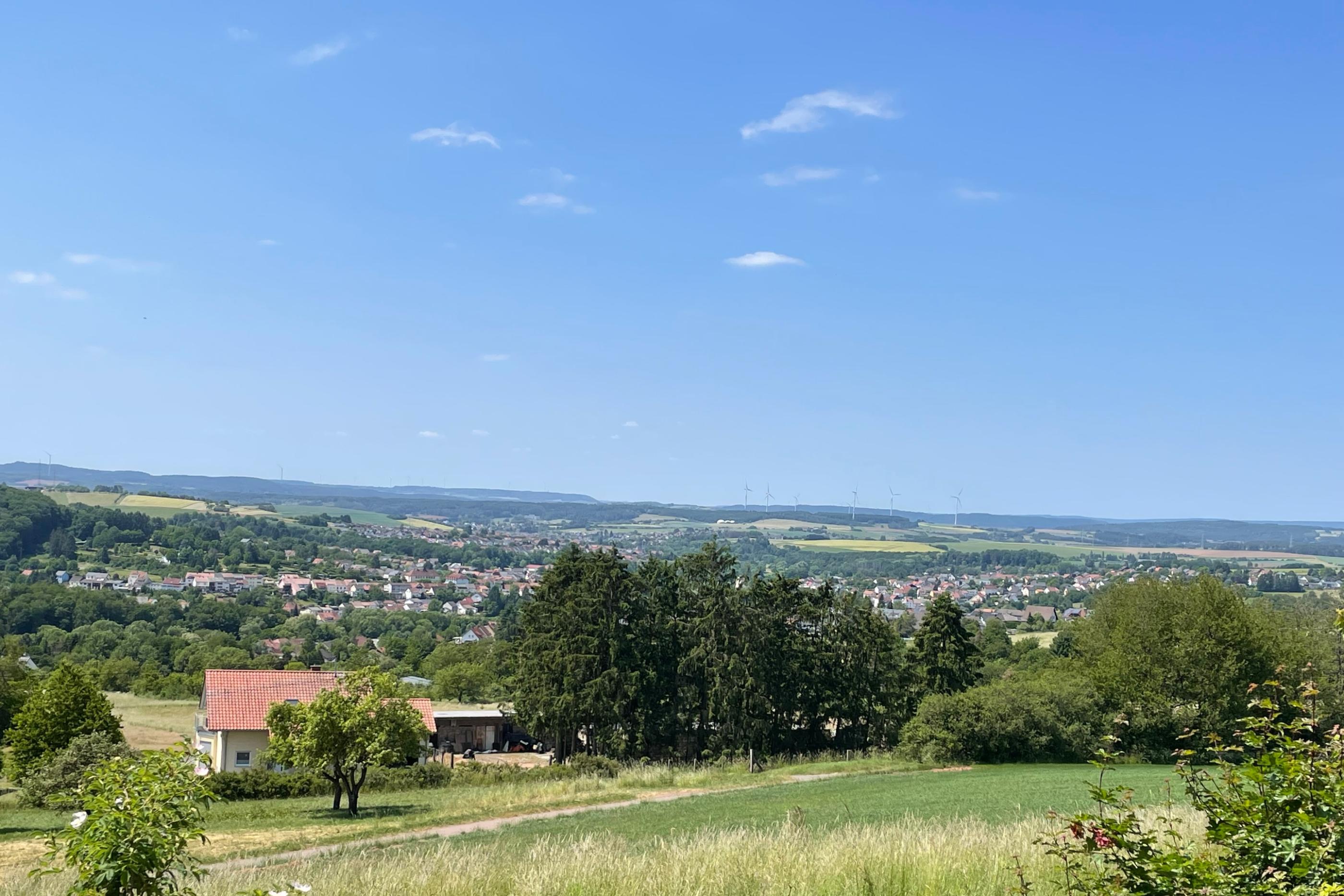 Blick auf Eppelborn