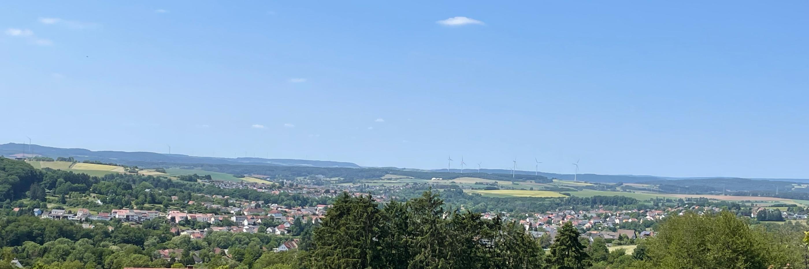 Blick auf Eppelborn