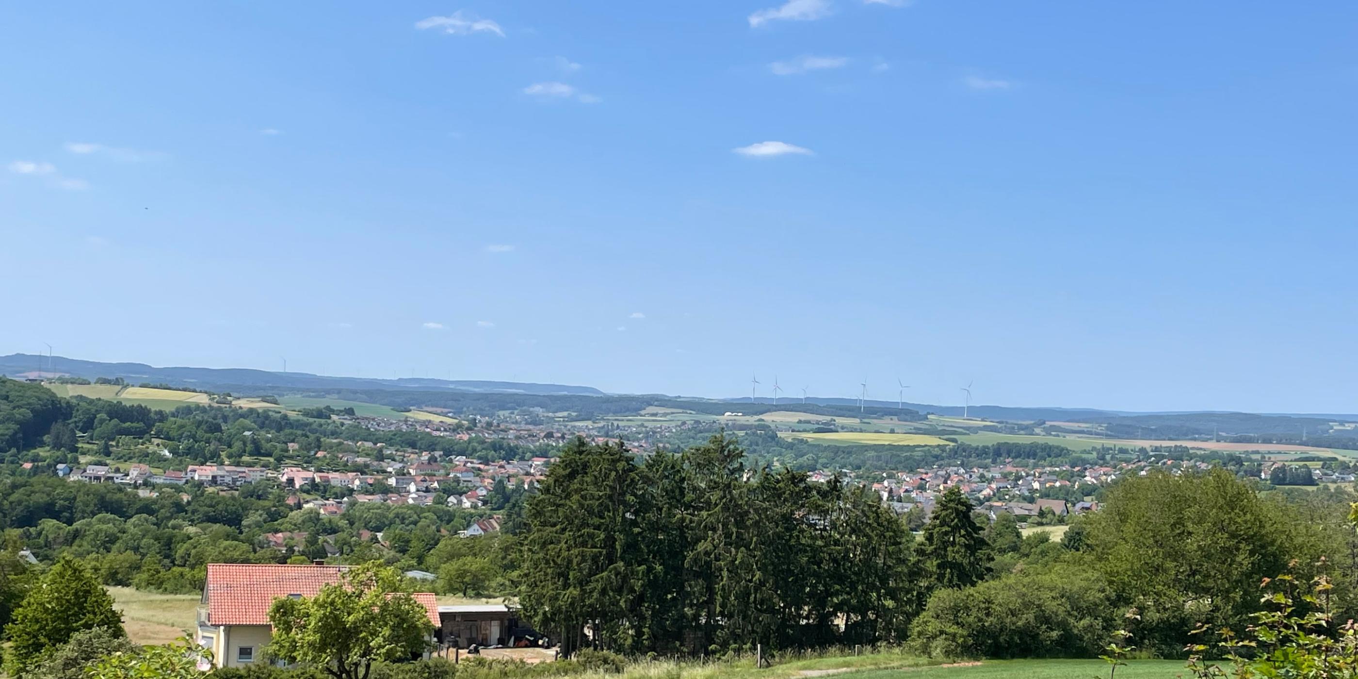 Blick auf Eppelborn